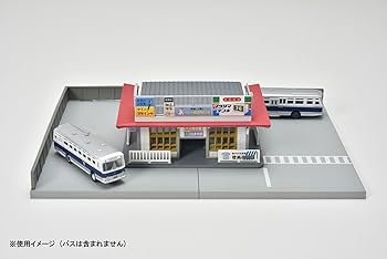 はしこ Amazon | 建物コレクション 建コレ 144-2 バスの駅 2 ジオラマ